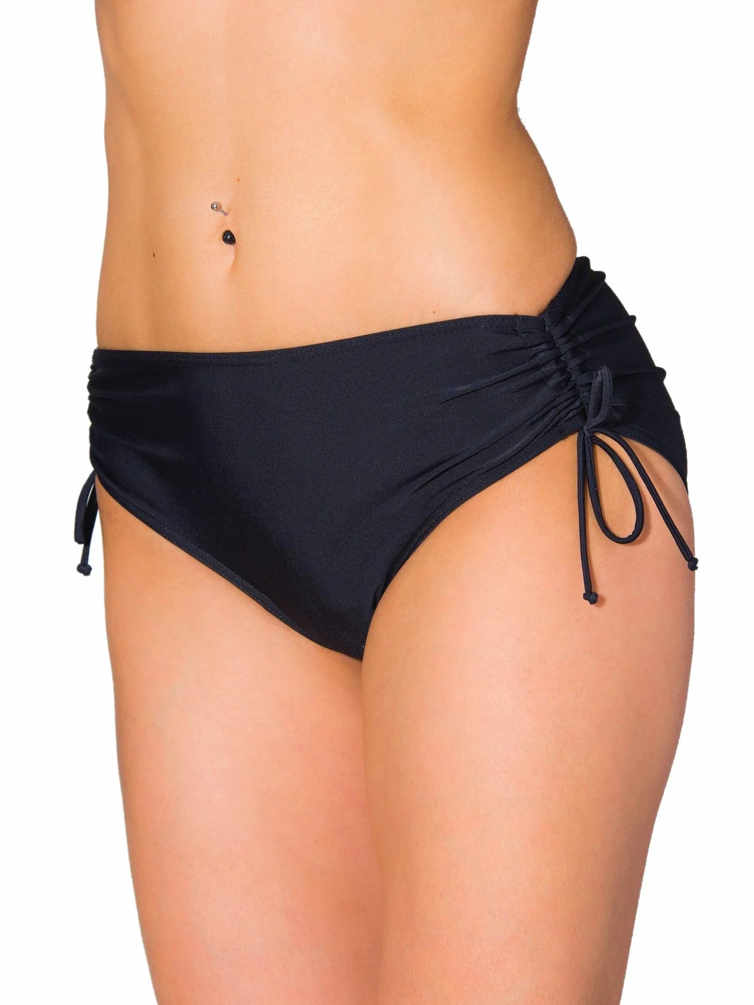 Aquarti Bas de Maillot de Bain Femme avec Liens – Bas Maillot Femme Ajustable, Séchage Rapide