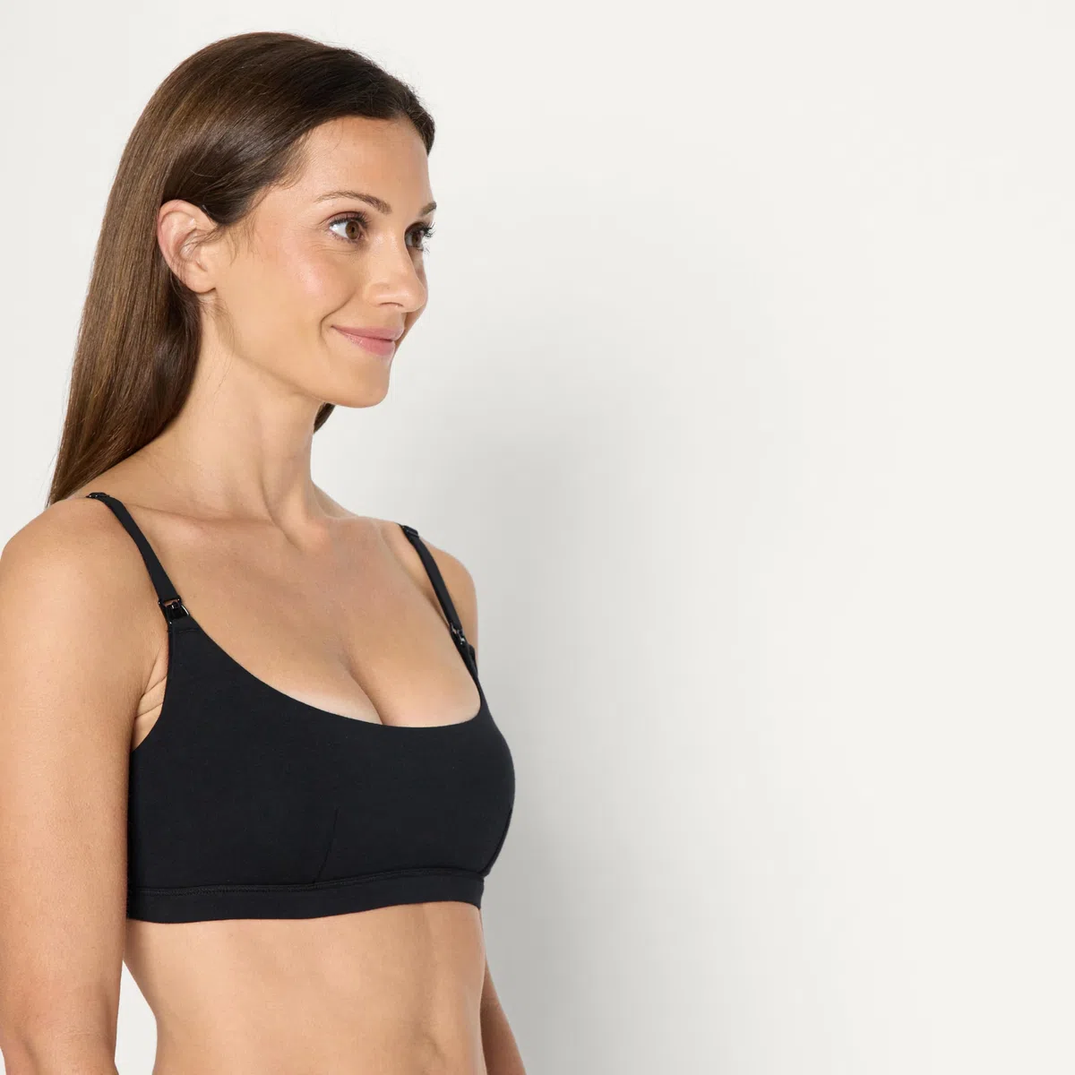 Amazon Essentials Soutien-Gorge D'Allaitement Confortable En Jersey De Coton Femme, Lot de 2
