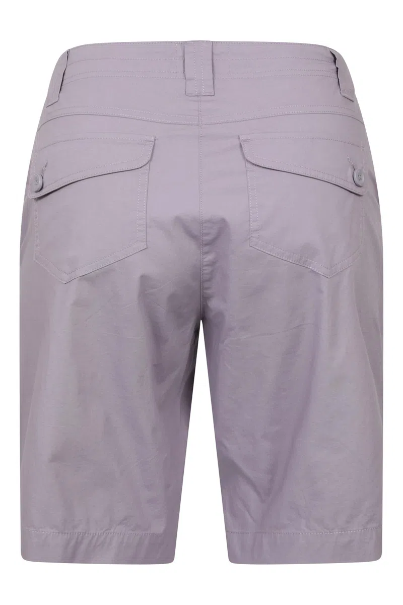 Mountain Warehouse Short Femmes Extensible Coast - Léger, Short d'été Durable,Extensible dans 4 Sens, Entretien Facile - Printemps, été et Voyager