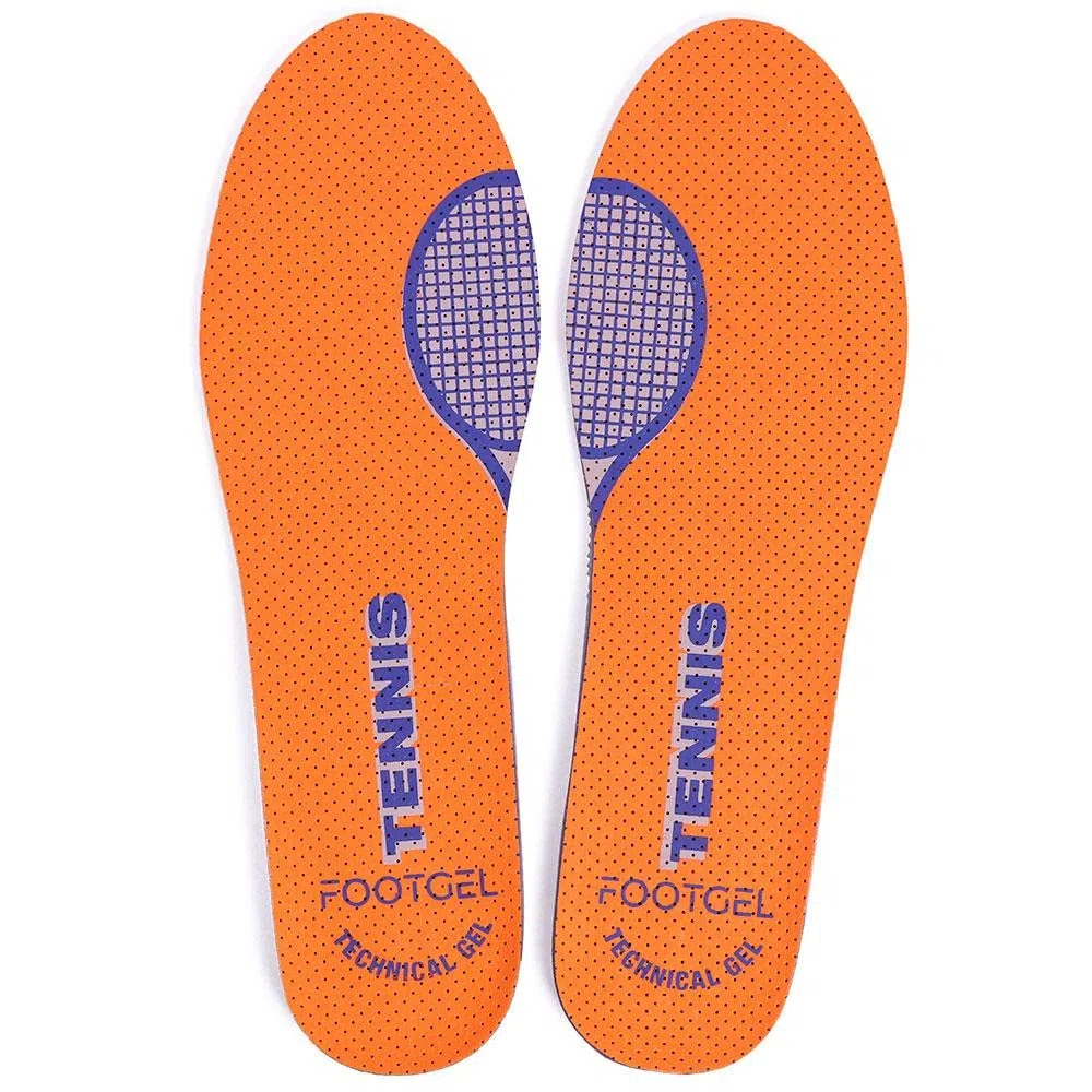 Semelle Tennis Homme/Femme | Semelles Gel Sport Respirantes, Confortables | Stabilisatrices, Préviennent les Blessures, Douleurs aux Pieds, Genoux et Lombaires | Pointures 35 à 38