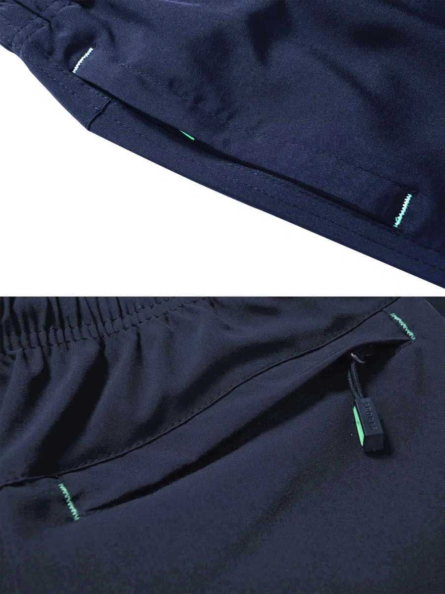 CAMLAKEE Shorts Garçon 3/4 Short Sport Enfant Pantalon Court Été avec Taille Élastique