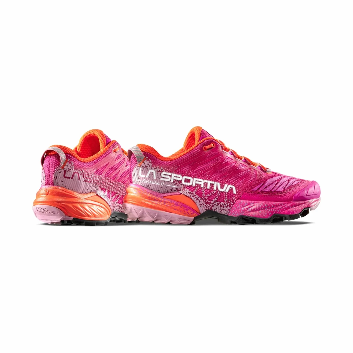 LA SPORTIVA Femme Akasha II Woman Shadow/Red Plum Chaussures de Trail Running