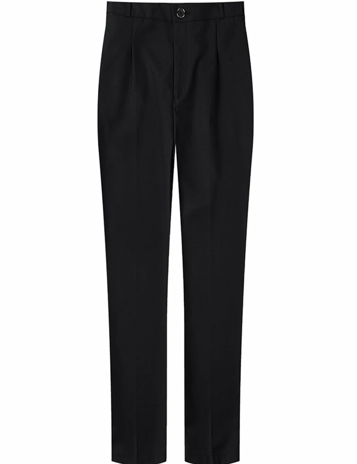 mintgreen Pantalons Chino Garçon, Pantalon de Costume Coupe Régulière Taille Semi-élastiquée Enfants 9-16 Ans