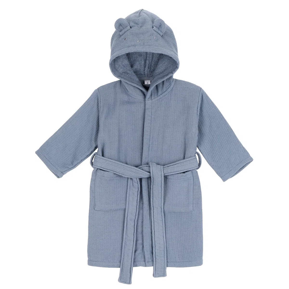 KAKU NANU Peignoir de Bain Enfant 100% Coton Garcon Fille 2-10 Ans 5 Couleurs,Avec Ceinture,La Capuche,Douce et Absorbante Tissu Eponge Peignoir