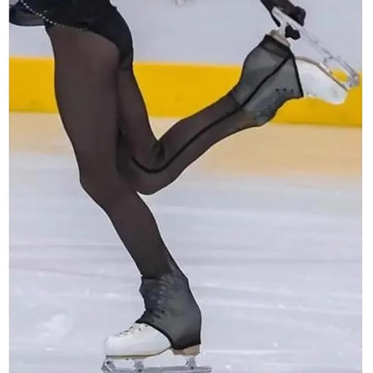 LIUHUO Legging de Patinage Artistique en Maille Respirante pour Fille