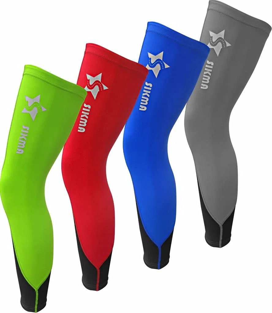 Sikma Jambières de cyclisme avec protection UV et genouillères.