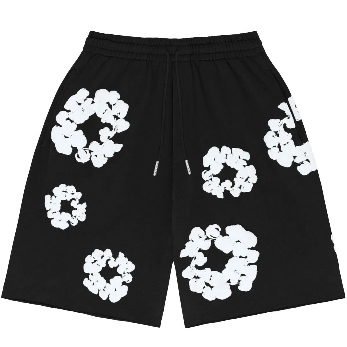 Ensemble 2 Pièces Homme, T-Shirt et Short d'Été à Imprimé Fleuri, Tenue Jogging Décontractée Idéale pour le Sport et les Loisirs,Style Y2K Hip Hop Streetwear