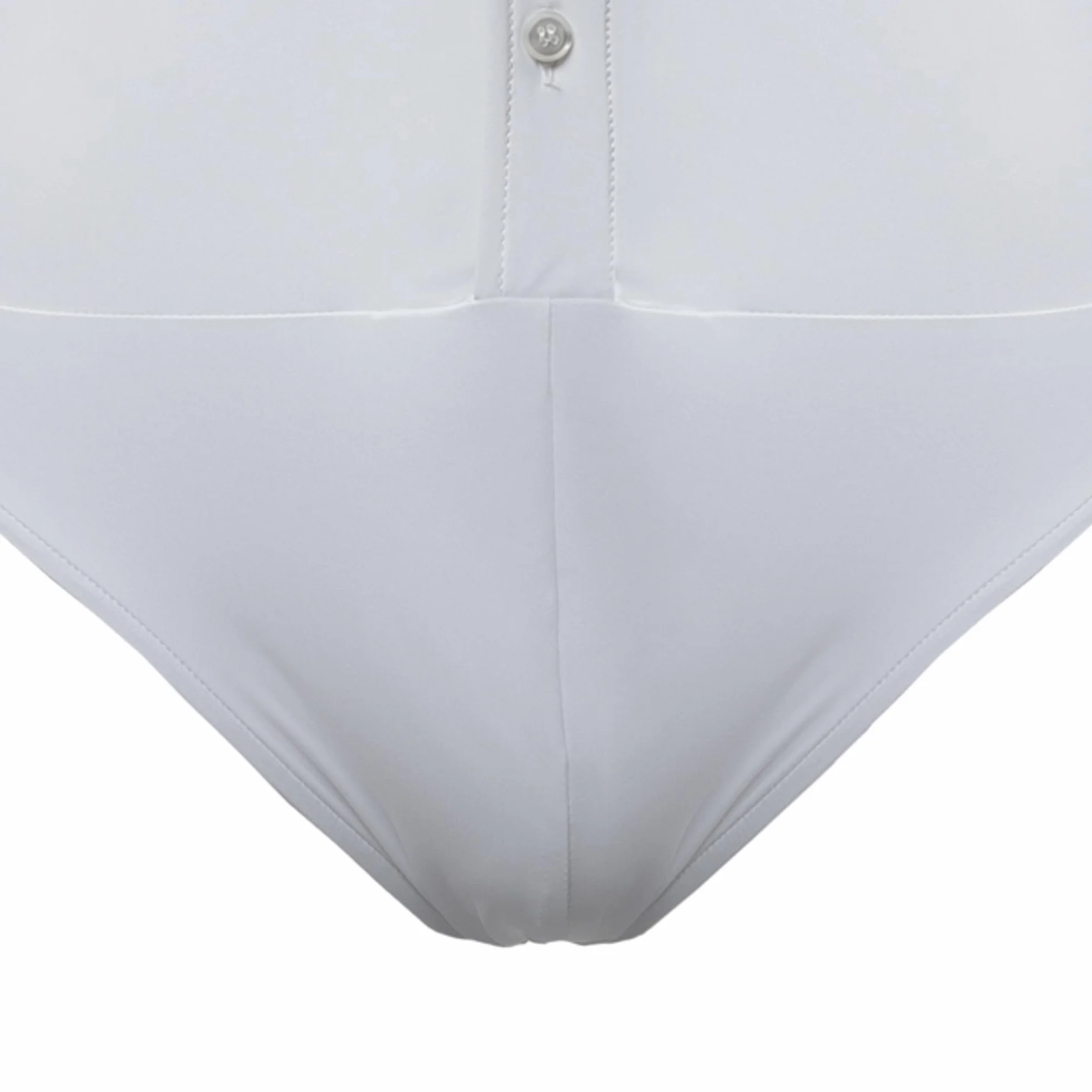 Chemise de danse standard pour homme - Blanc - L
