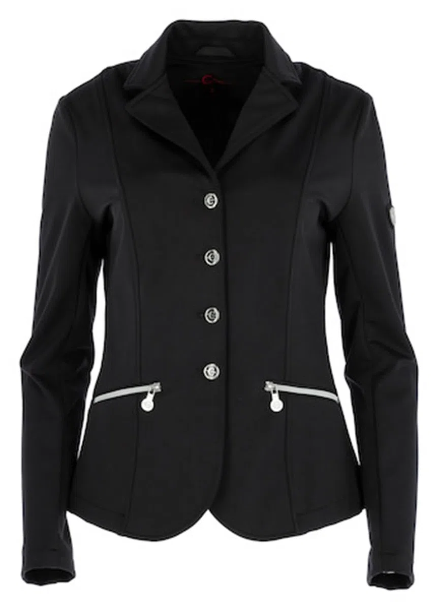 Covalliero Samantha Veste de tournoi pour femme et enfant Noir