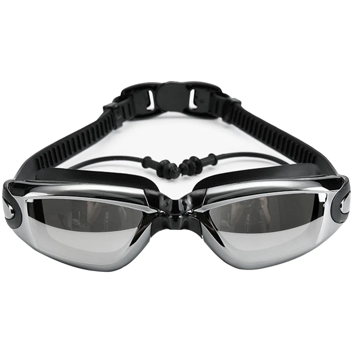 Jammers Maillot de bain pour homme - Maillot de bain élastique et aérodynamique avec capuchon, lunettes, clips d'oreille, bouchons nasaux, sac de natation