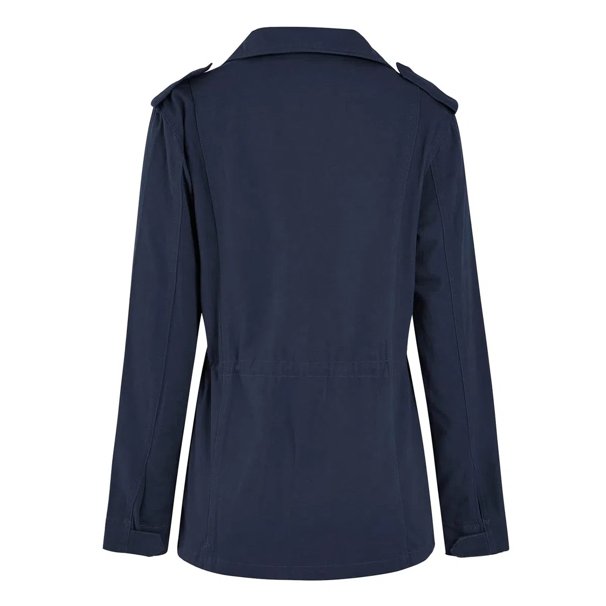 Jean Veste Militaire Femme Blouson Mi Saison Grande Taille Manteau Court Parka en Coton pour Printemps Décontracté Kaki Jacket Veste en Jean Saharienne Femme Legere Sports avec Poches Ziper