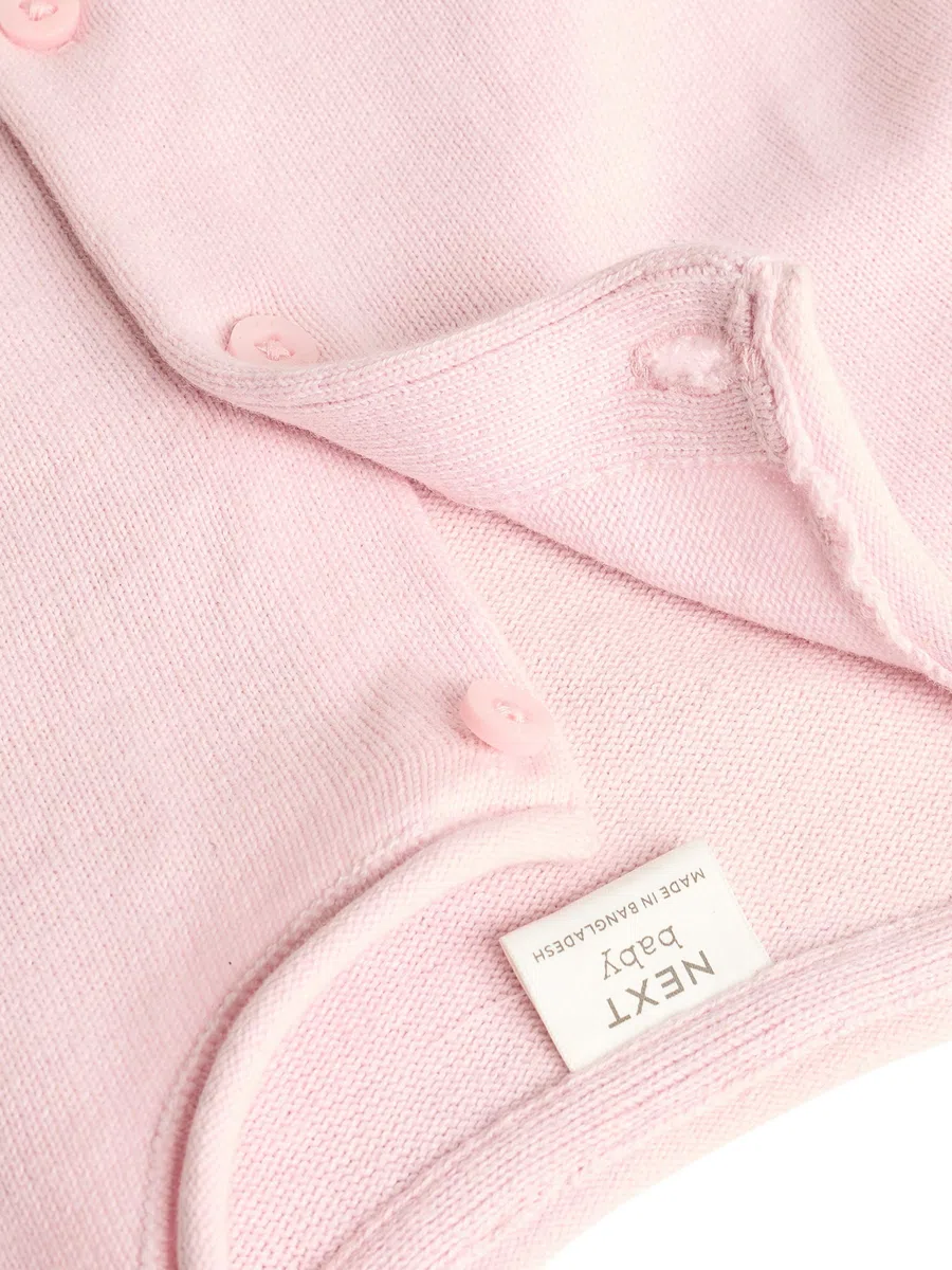 NEXT Bébé Fille Cardigan 100% Coton, Lot de 2
