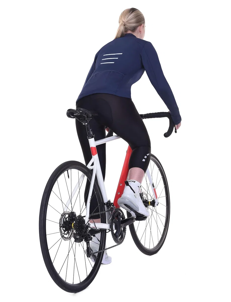 TCA Veste de Course à Pied et de Cyclisme Thermique pour Femmes. Veste Coupe-Vent, Réfléchissante et Respirante avec poches zippées