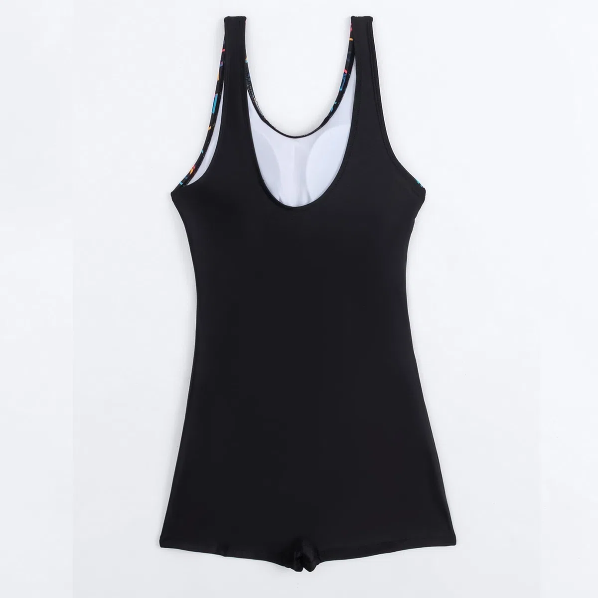 Maillot De Bain Femme 1 Pièce Style Shorty Gainant Ventre Plat Sexy Elégant Amincissante Push Up Monokini pour Entraînement Surf Sources Thermales Et Fêtes À La Piscine