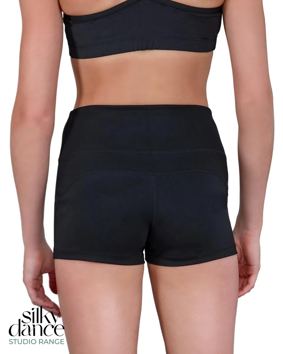 Silky Dance Short de danse pour femmes et filles, short résistant aux squats, short de sport, de course, de gym, de yoga, short taille haute pour entraînement et cyclisme