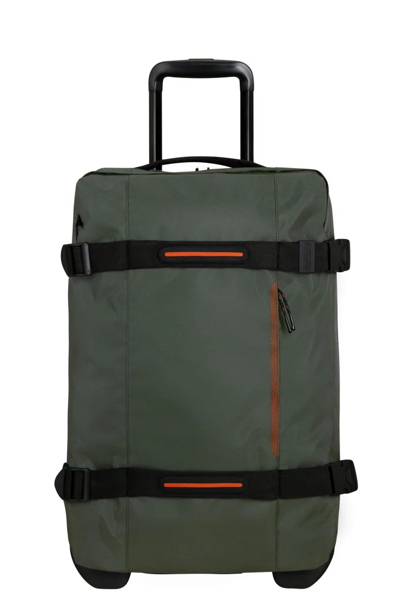American Tourister Urban Track, Sac de Voyage à 2 Roues, 55 cm, 55 L, Vert (Dark Khaki)