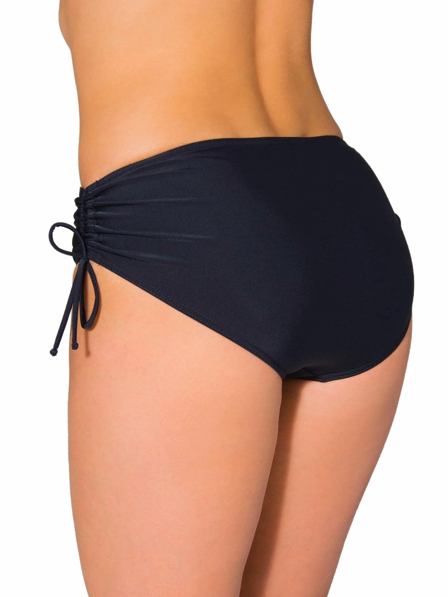 Aquarti Bas de Maillot de Bain Femme avec Liens – Bas Maillot Femme Ajustable, Séchage Rapide