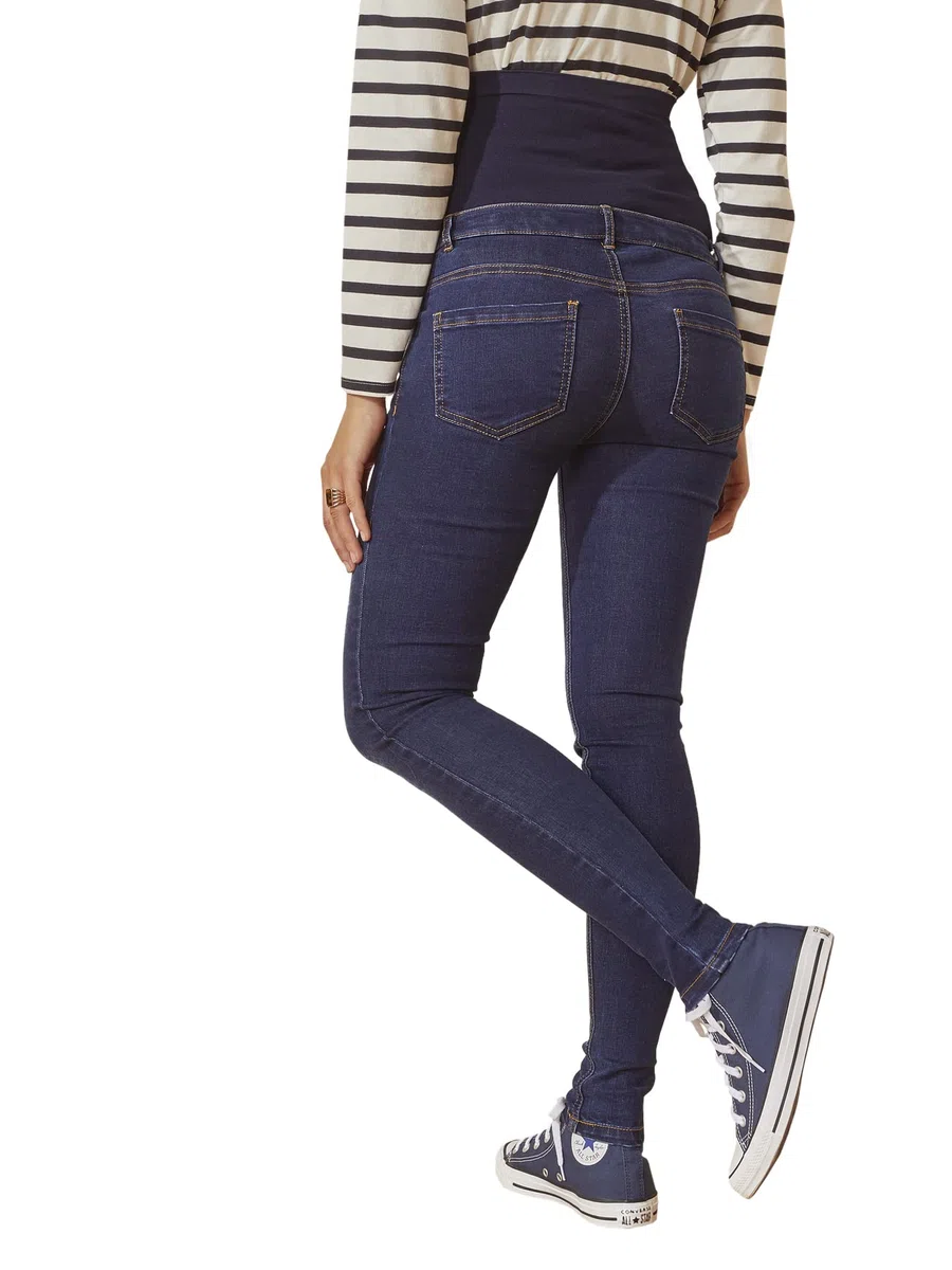VERTBAUDET Jean Skinny de Grossesse Bandeau sans Couture