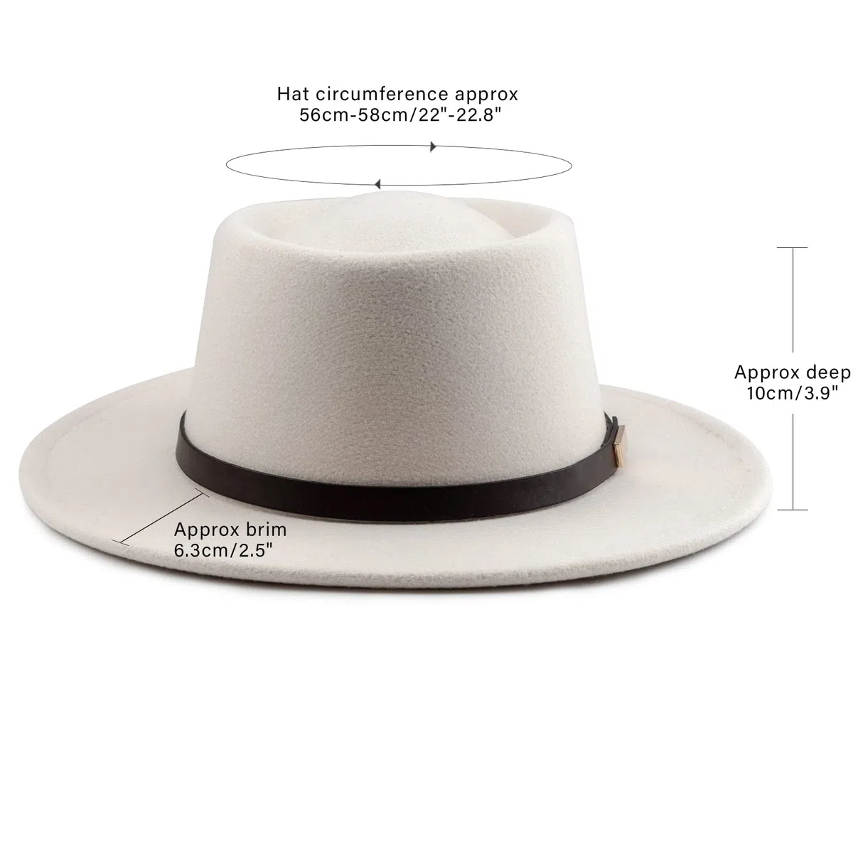 DRESHOW Femme Homme Chapeau de Paille Panama Chapeau Été Large Bord Chapeau de Soleil Anti-UV pour Plage Voyage Chapeau de Soleil
