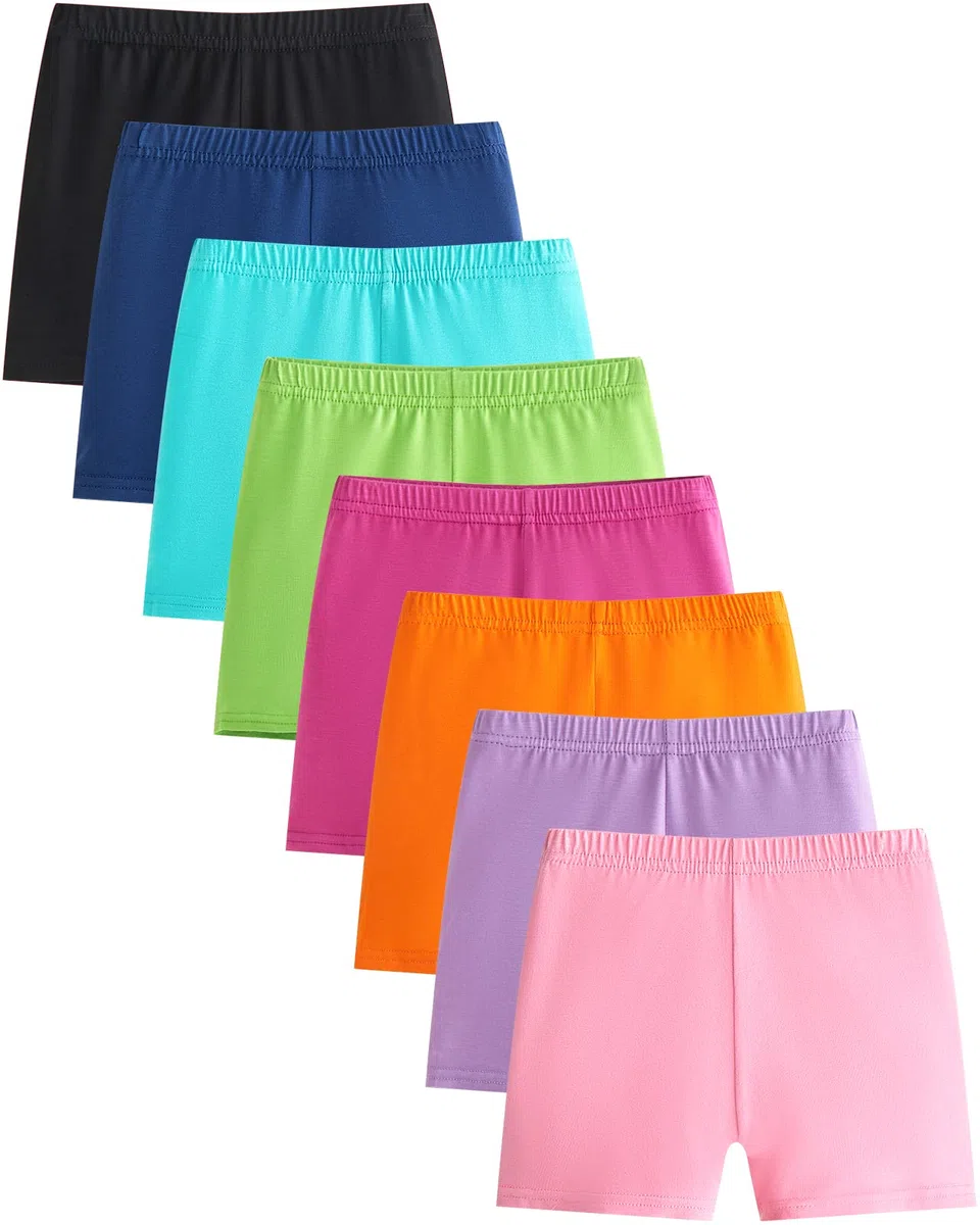 Adorel Short sous Robe Legging Court Cycliste Été Fille Lot de 8