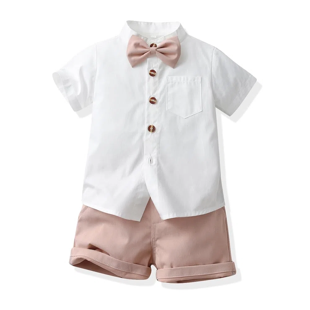 250115pl Tenue formelle pour tout-petits Bébé garçon (lot de 2)