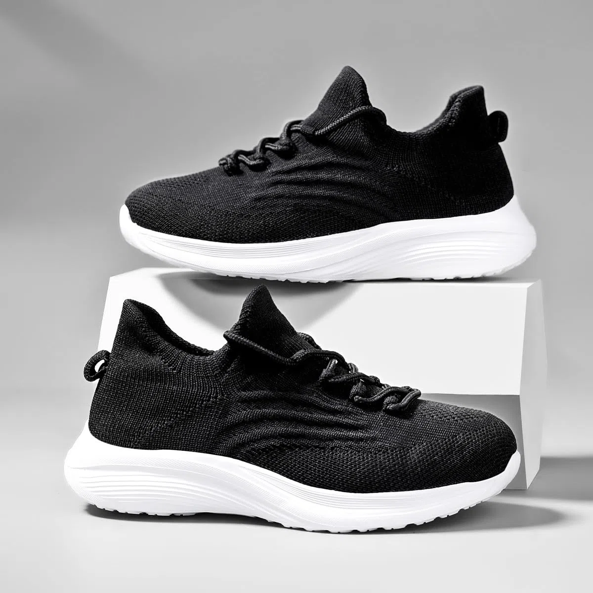 Baskets Mode pour Enfants Garçon Fille Chaussures d'intérieur Respirantes 31-39