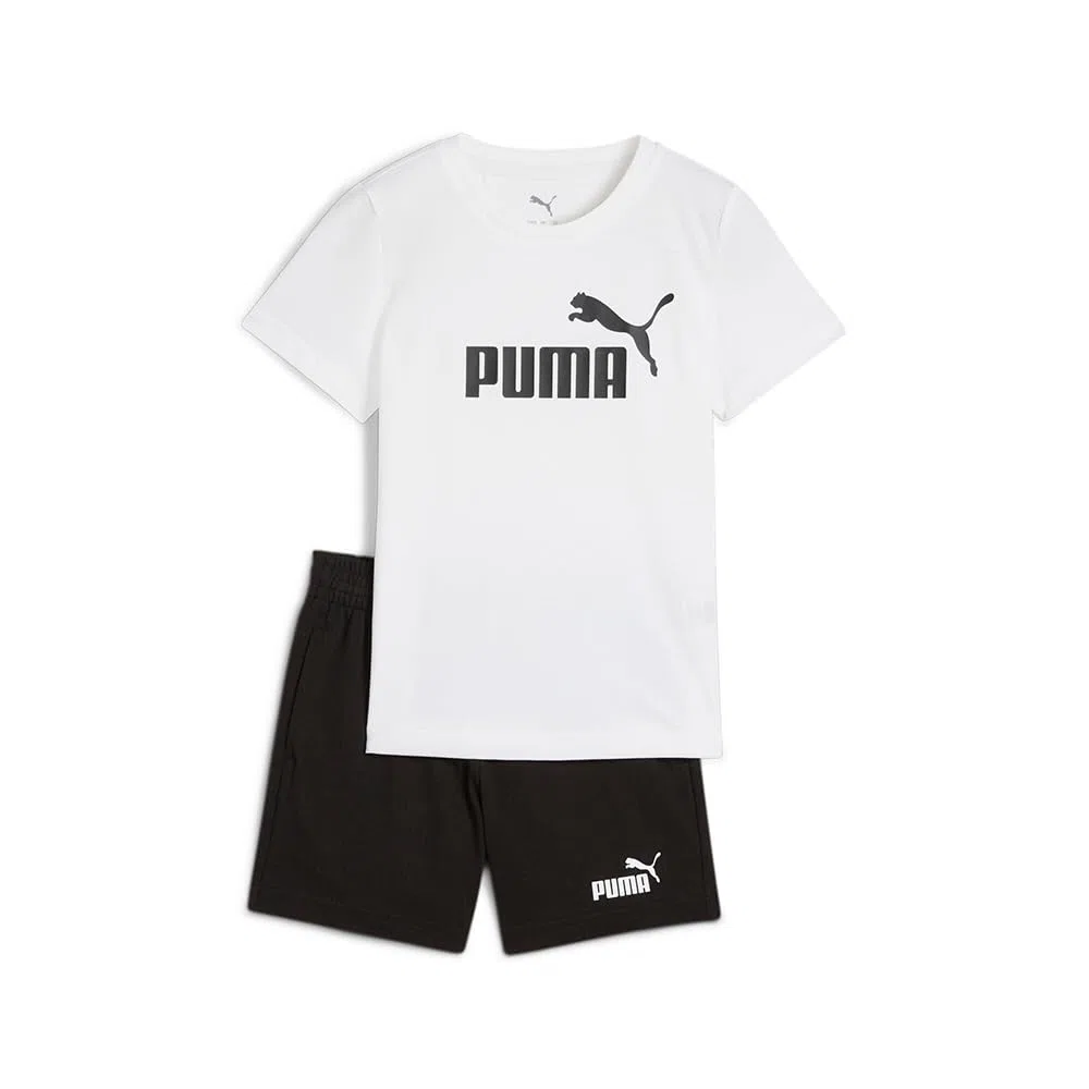 PUMA Ess No.1 Logo Tee And Shorts Set Ps Trajes de punto Garçon (lot de 1)