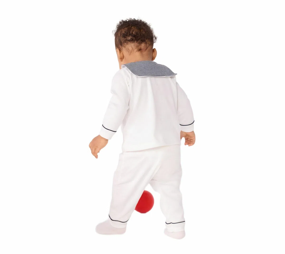 Petit Bateau Pyjama 2 Pièces Bébé avec Col Marin A0drk01 Vêtements Nuit Mixte bébé (Lot de 1)