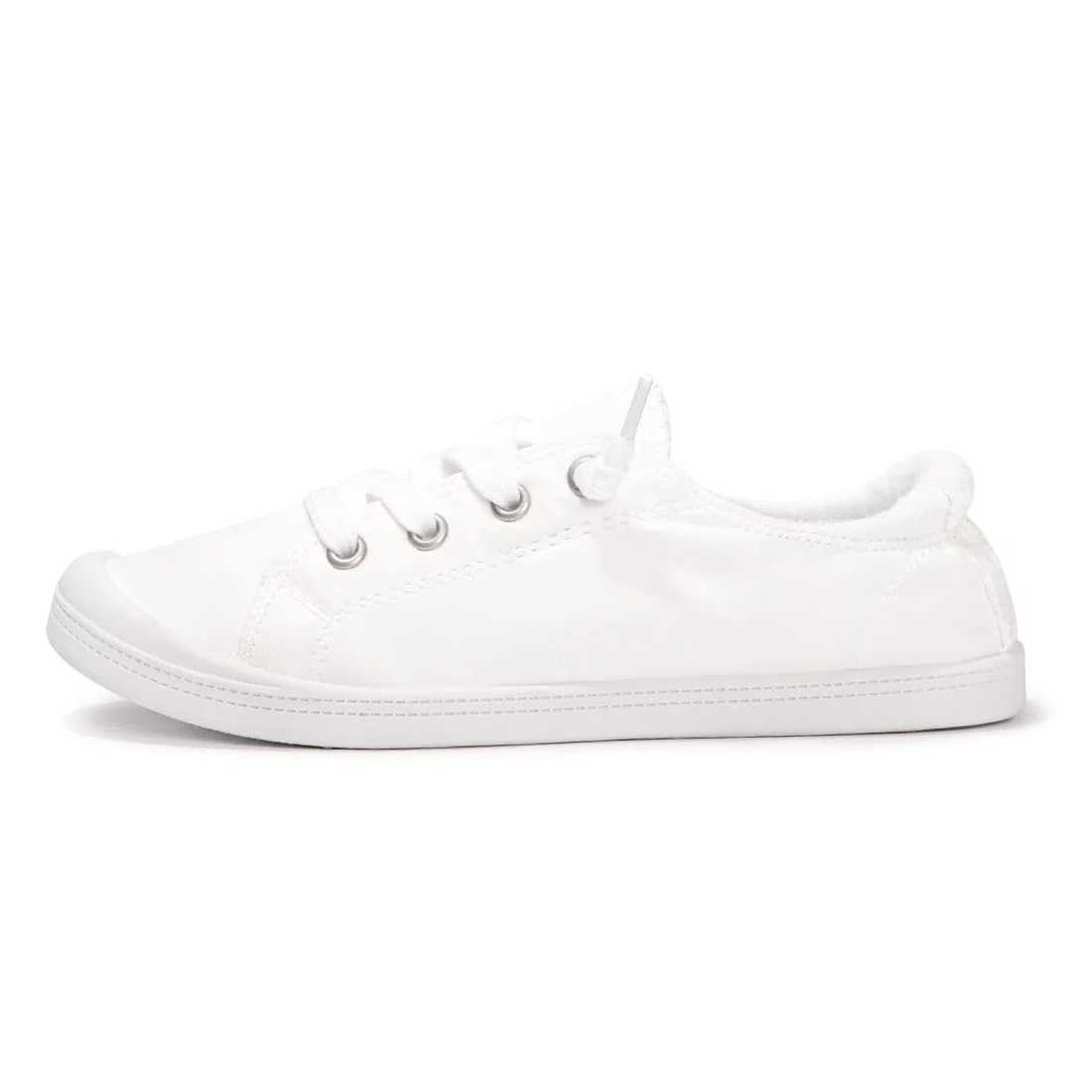 HEVA Baskets à enfiler en toile pour femme - Chaussures de randonnée confortables