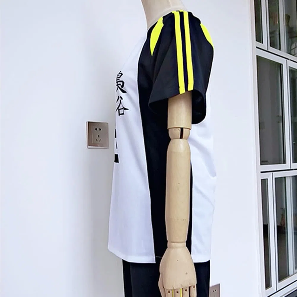 Haikyuu T-shirt Fukurodani Academy Volleyball Jersey Kotaro Bokuto/Akaashi Keiji T-shirt à manches courtes + short Anime Game Suitset