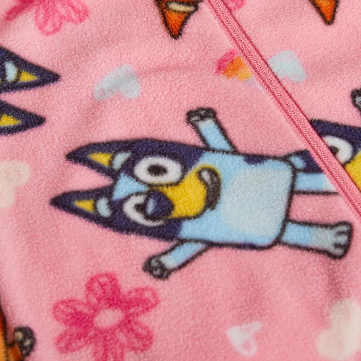 Combinaison Bleue pour Filles, avec Capuche habillée, Oreilles 3D, Pyjama Chaud Tout-en-Un pour Enfants, Pyjama en Polaire