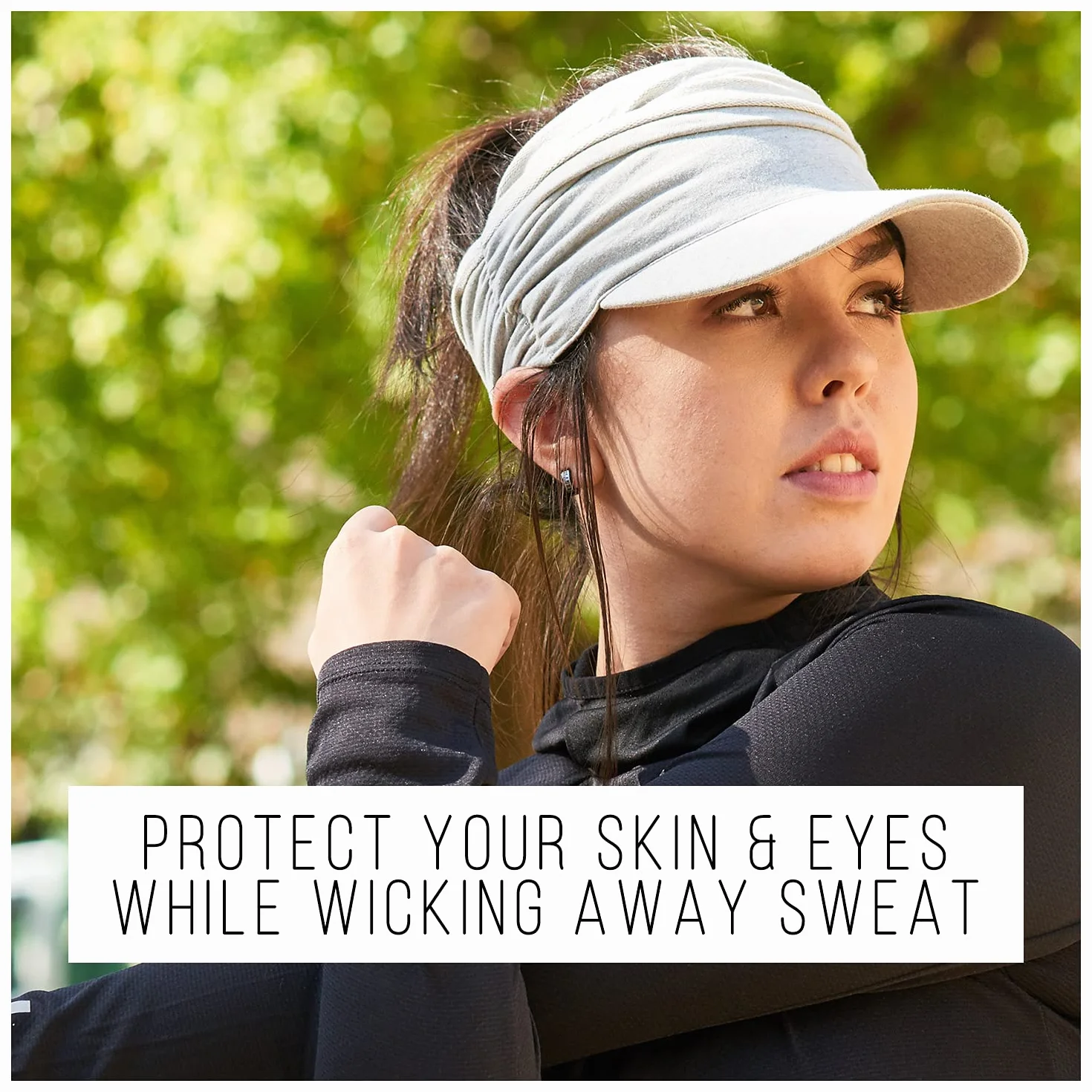 Casquette Visière Femme Homme Anti-UV, Chapeau De Sport pour Golf Et Tennis Protection Solaire, Casquette Queue De Cheval Haute Pare-Soleil Unisexe