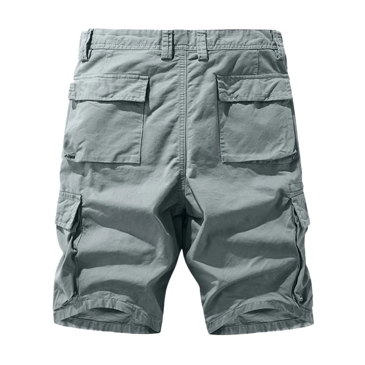 Generisch Pantalon cargo + homme cargo en toile d'été homme short décontracté homme pantalon cargo fitness