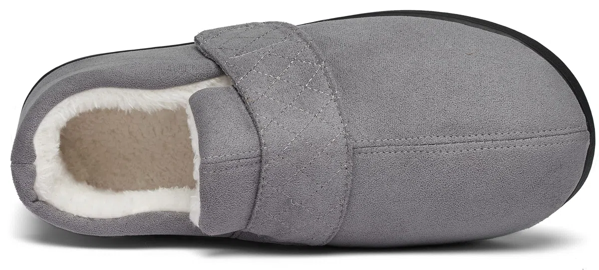 Mishansha Chausson Homme Hiver Chaude Pantoufle Mousse Mémoire GR.38-49