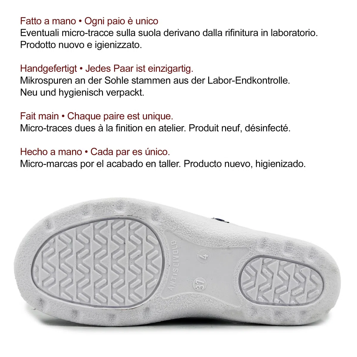 JOMIX Sabots Infirmière Femme Fabriqués en Italie Empeigne Synthétique Fermée Facile à Nettoyer Semelle Intérieure Confort Anatomique et Semelle Antidérapante pour Hôpital Clinique et Maison